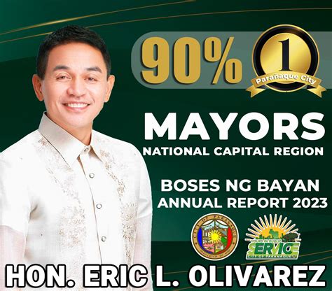 paranaque city mayor|Parañaque mayor gets high performance rating .